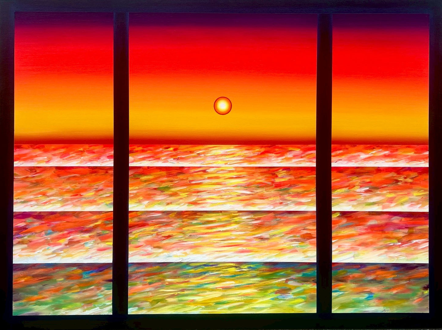 Sunset view, 2024